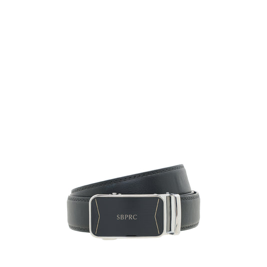 Men's Auto Buckle Synthetic Leather Belt