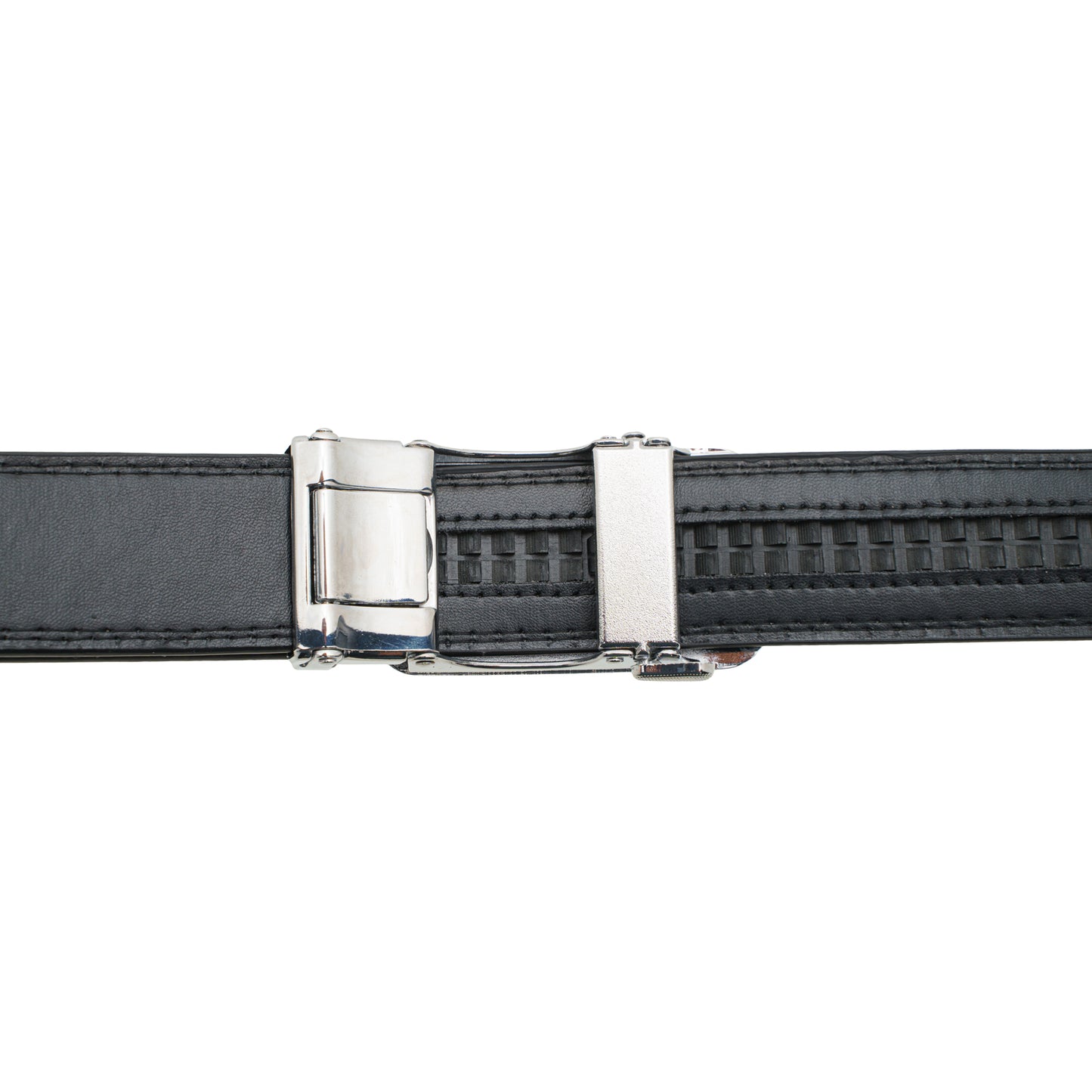 Men's Auto Buckle Synthetic Leather Belt