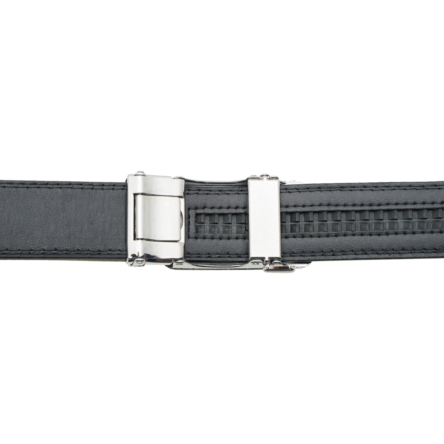 Men's Auto Buckle Synthetic Leather Belt