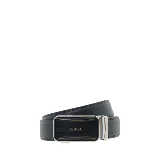 Men's Auto Buckle Synthetic Leather Belt