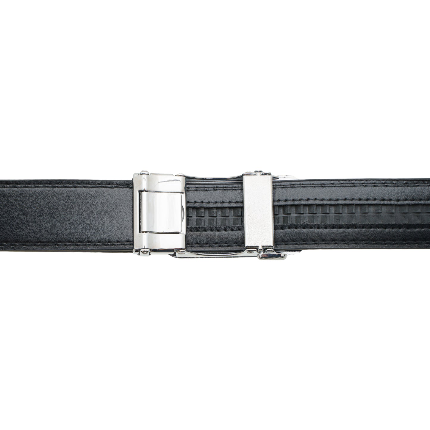Men's Auto Buckle Synthetic Leather Belt