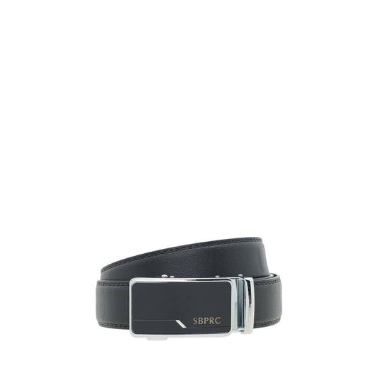 Men's Auto Buckle Synthetic Leather Belt