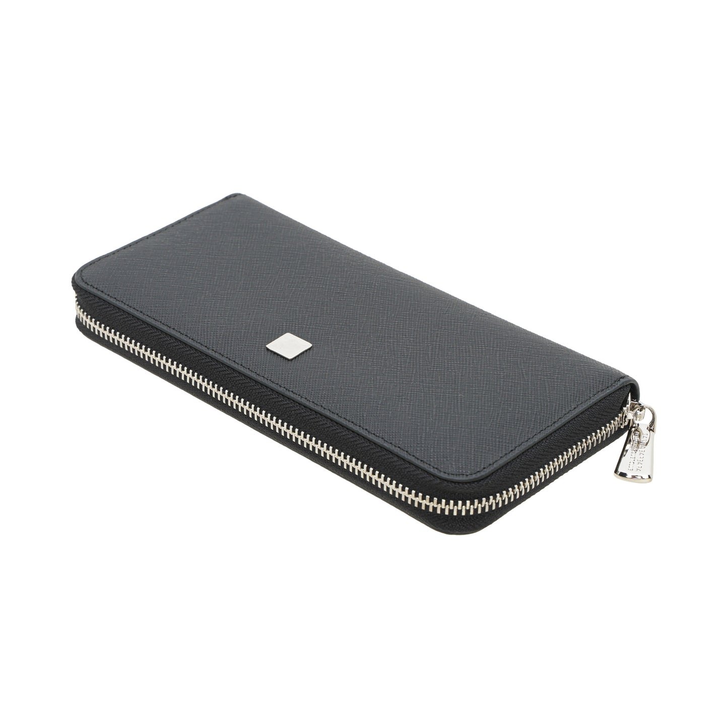 Men's RFID Zip Long Wallet