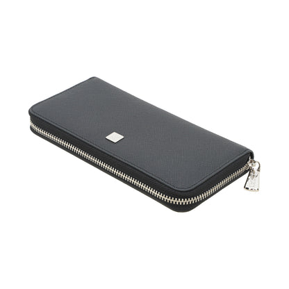 Men's RFID Zip Long Wallet
