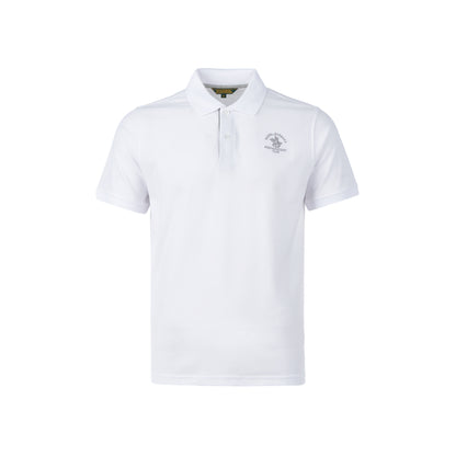 Men's White Polo Tee