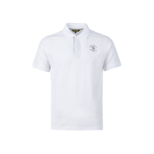 Men's White Polo Tee