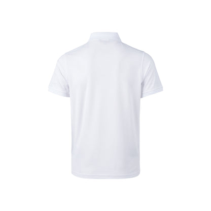 Men's White Polo Tee