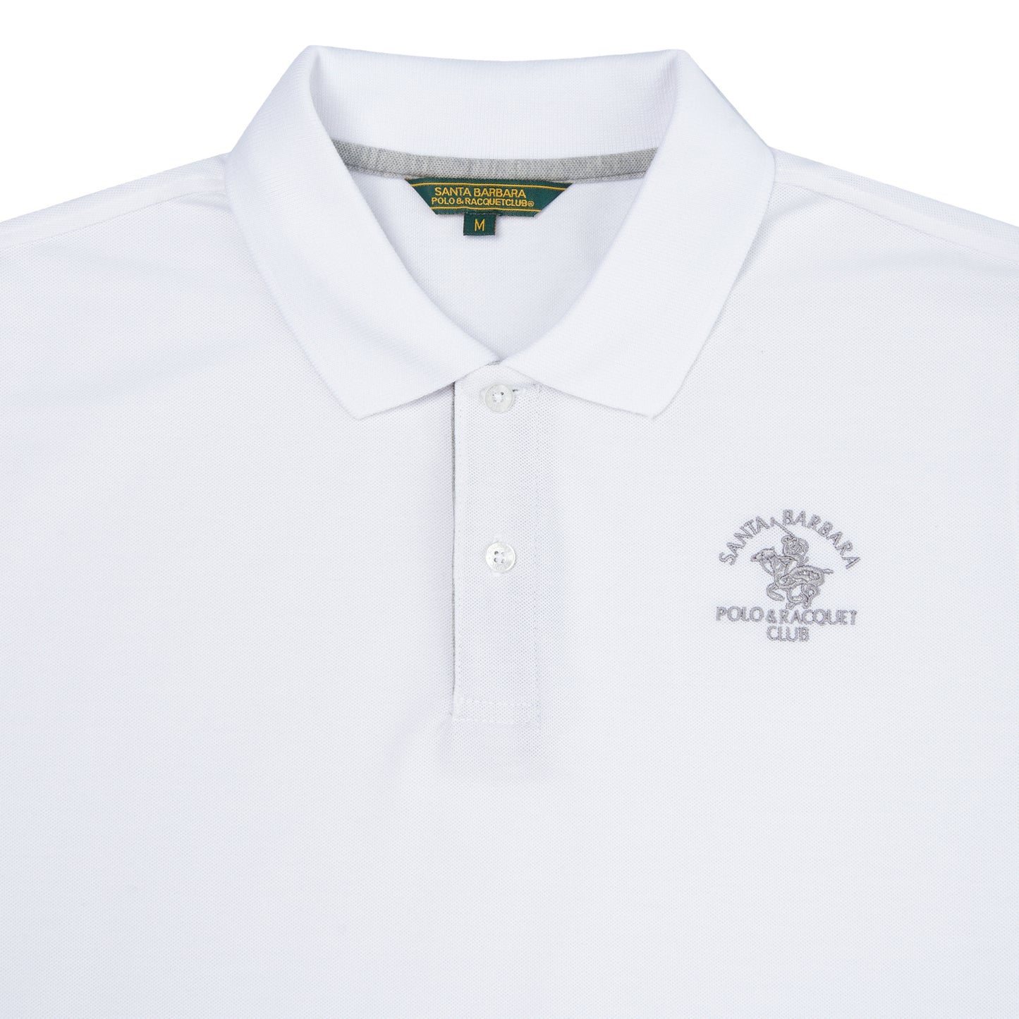 Men's White Polo Tee