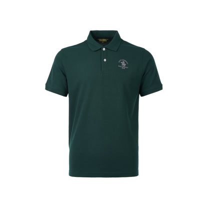 Men's Dark Green Polo Tee