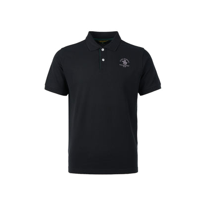 Men's Black Polo Tee