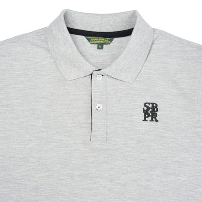 Basic Men's Grey Polo Tee