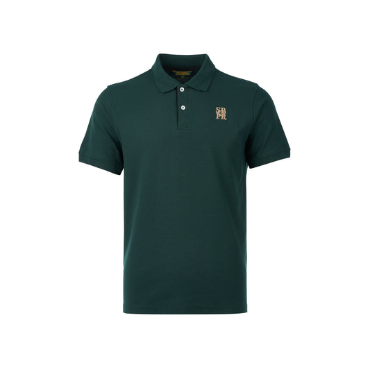 Basic Men's Dark Green Polo Tee