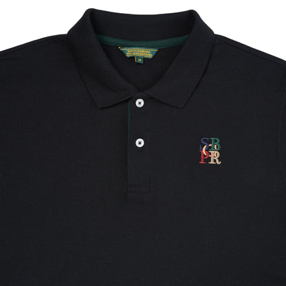 Men's Plain Black Polo T-Shirt