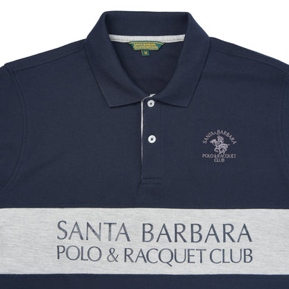 Men’s Navy Polo Shirt with Logo