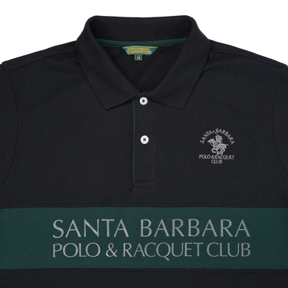 Men’s Black Polo Shirt with Logo