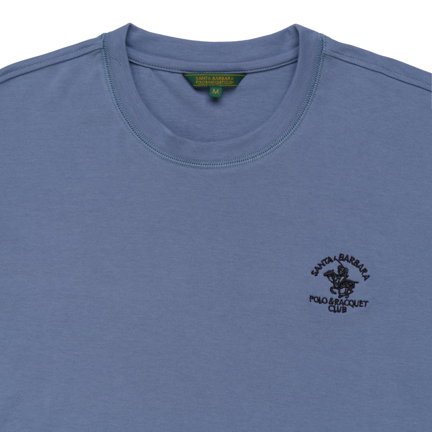 Pale Blue Plain Round Neck T-Shirt