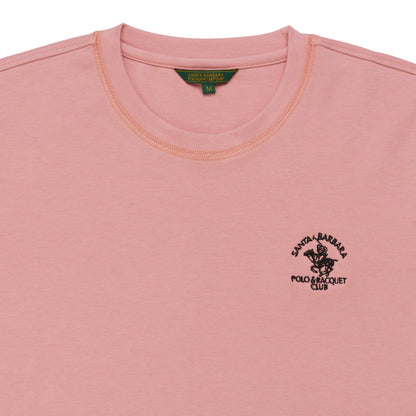 Pink Plain Short Sleeve T-Shirt