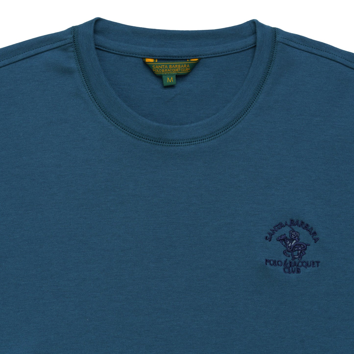 Dark Blue Plain Round Neck T-Shirt