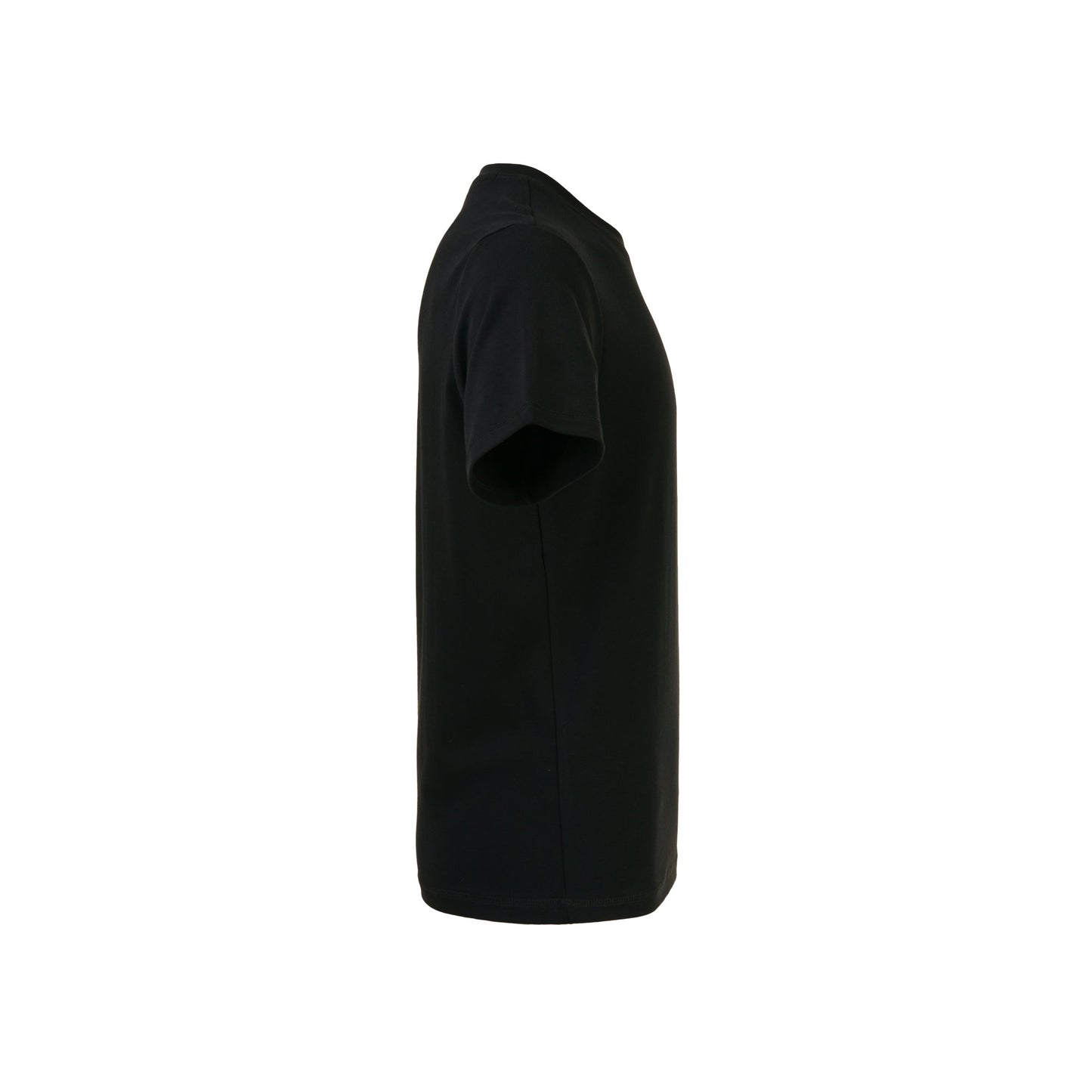 Black Plain Round Neck T-Shirt