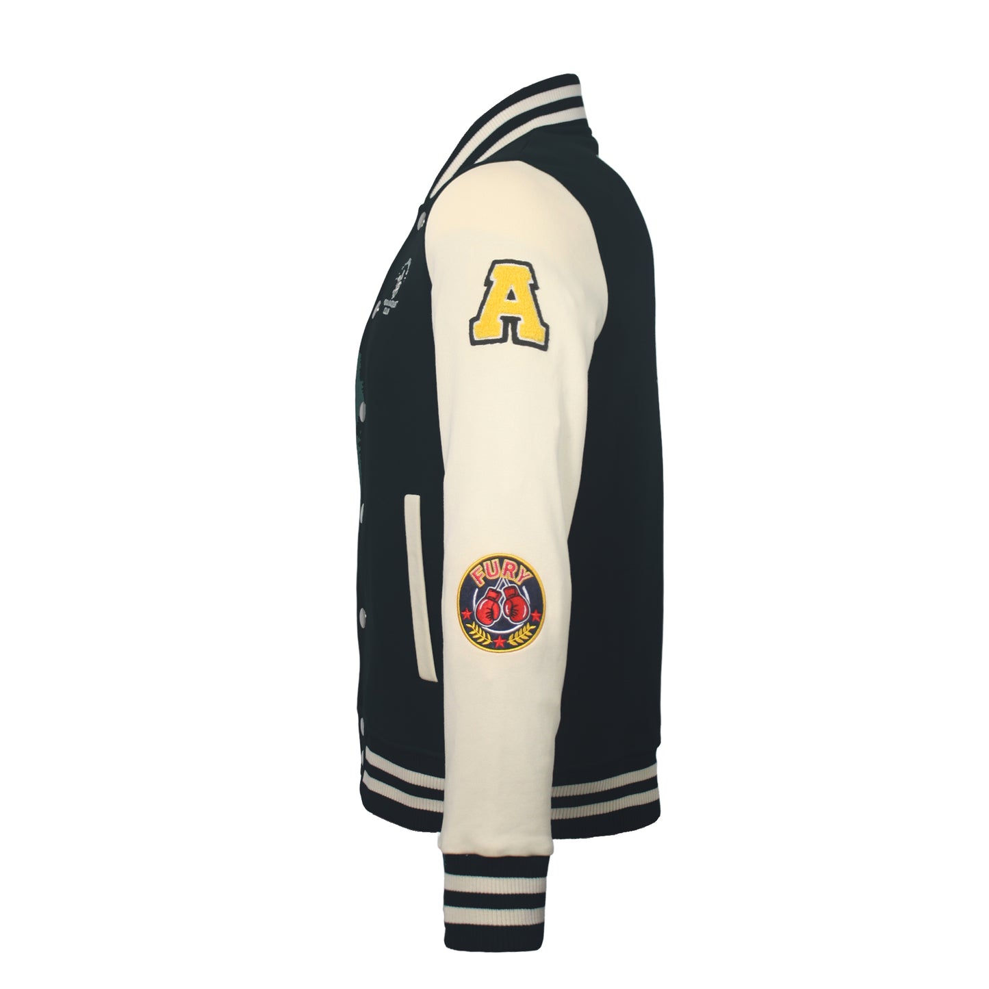 Ikmal X SBPRC Men's Navy Bomber Casual Jacket