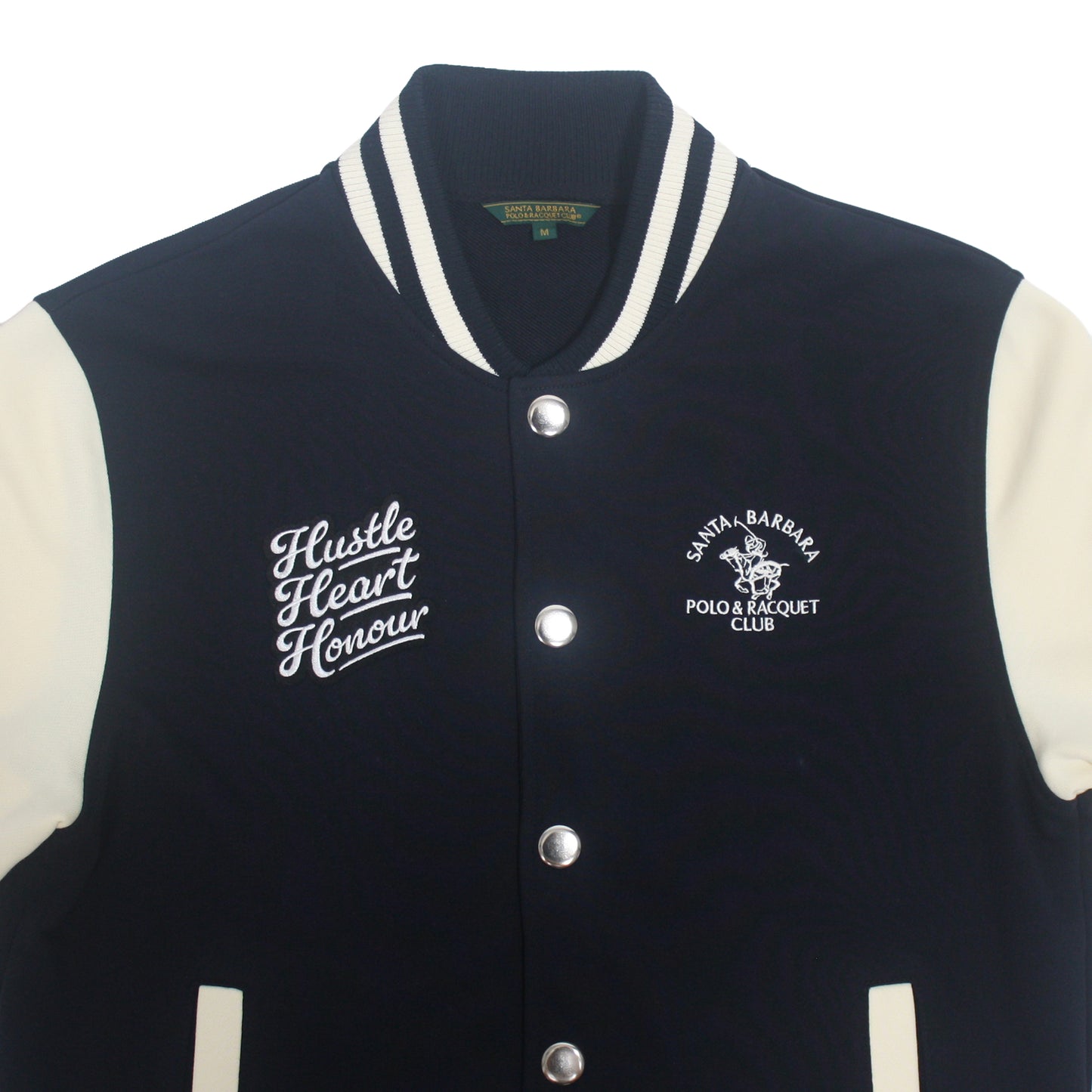 Ikmal X SBPRC Men's Navy Bomber Casual Jacket