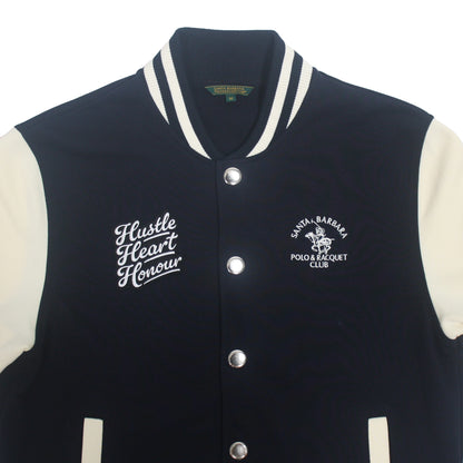 Ikmal X SBPRC Men's Navy Bomber Casual Jacket