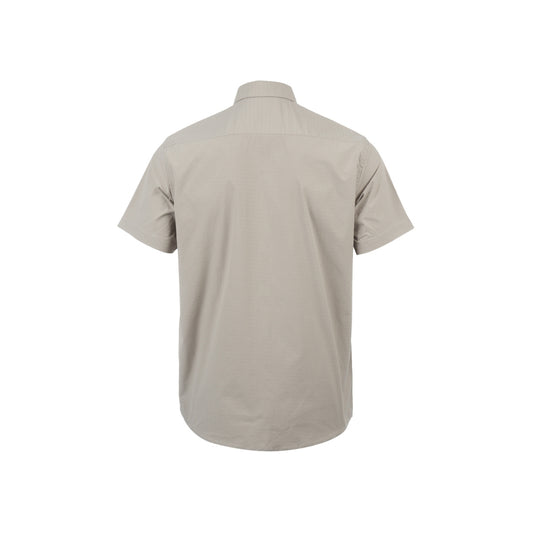 Men Brown Short Sleeve Shirt