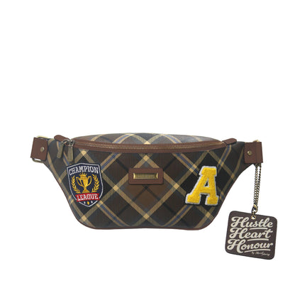 Ikmal X SBPRC Men's Plaid Waist Bag