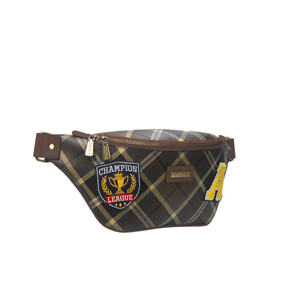 Ikmal X SBPRC Men's Plaid Waist Bag