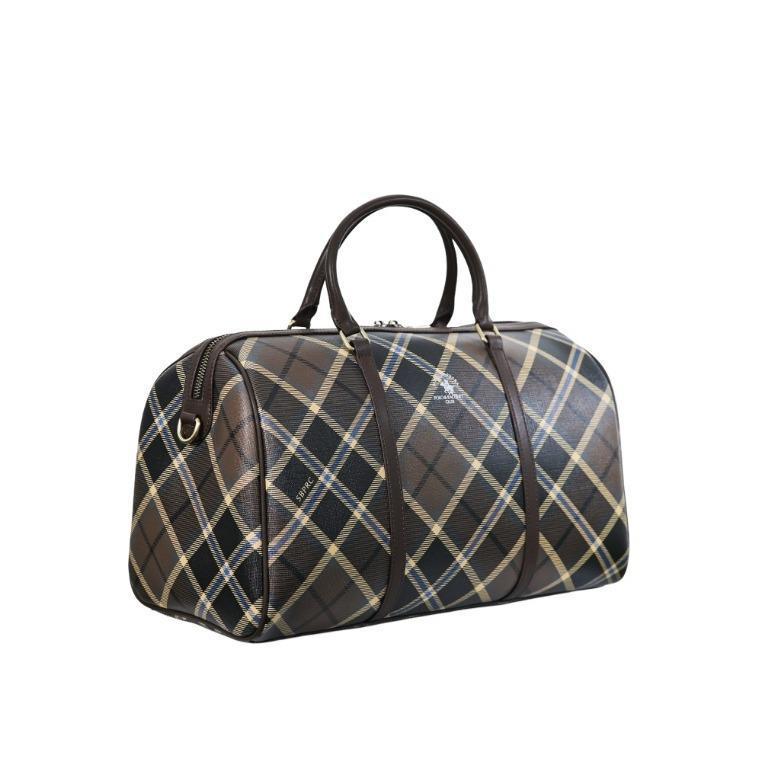 CHECKER Monogram Weekender Bag
