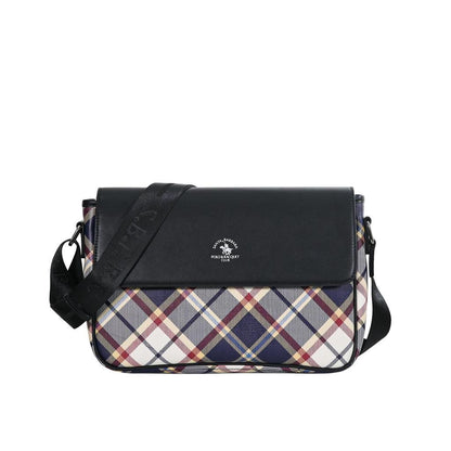 CHECKER Monogram Messenger Bag (Flap)