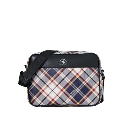 CHECKER Monogram Messenger Bag