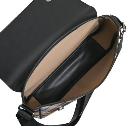 CHECKER Monogram Messenger Bag (Flap)