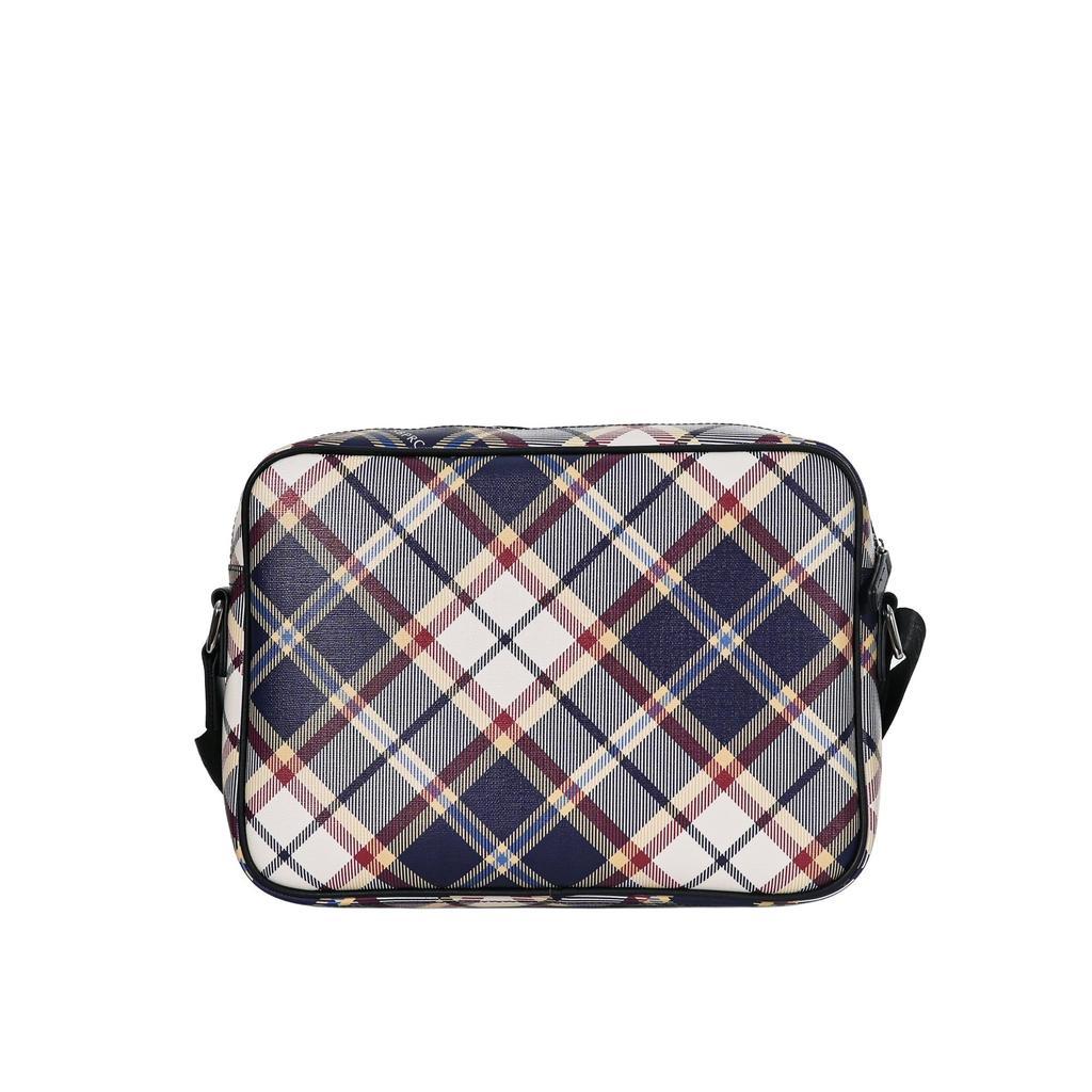 CHECKER Monogram Messenger Bag