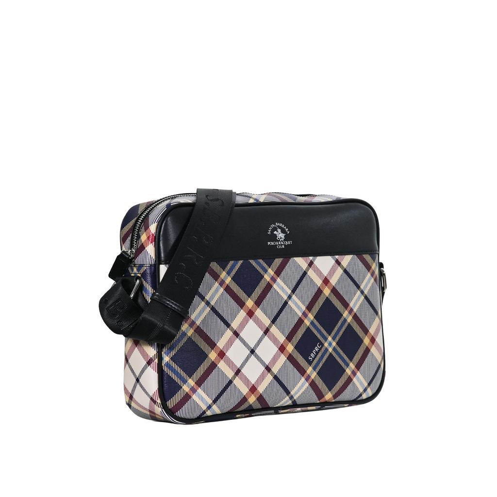 CHECKER Monogram Messenger Bag