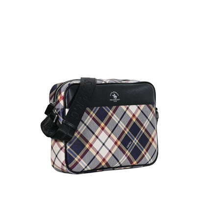 CHECKER Monogram Messenger Bag