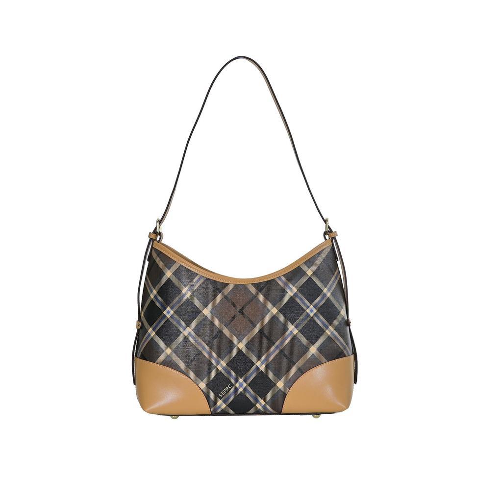 CHECKER Monogram Hobo Bag