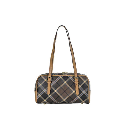 CHECKER Monogram Long Shoulder Bag