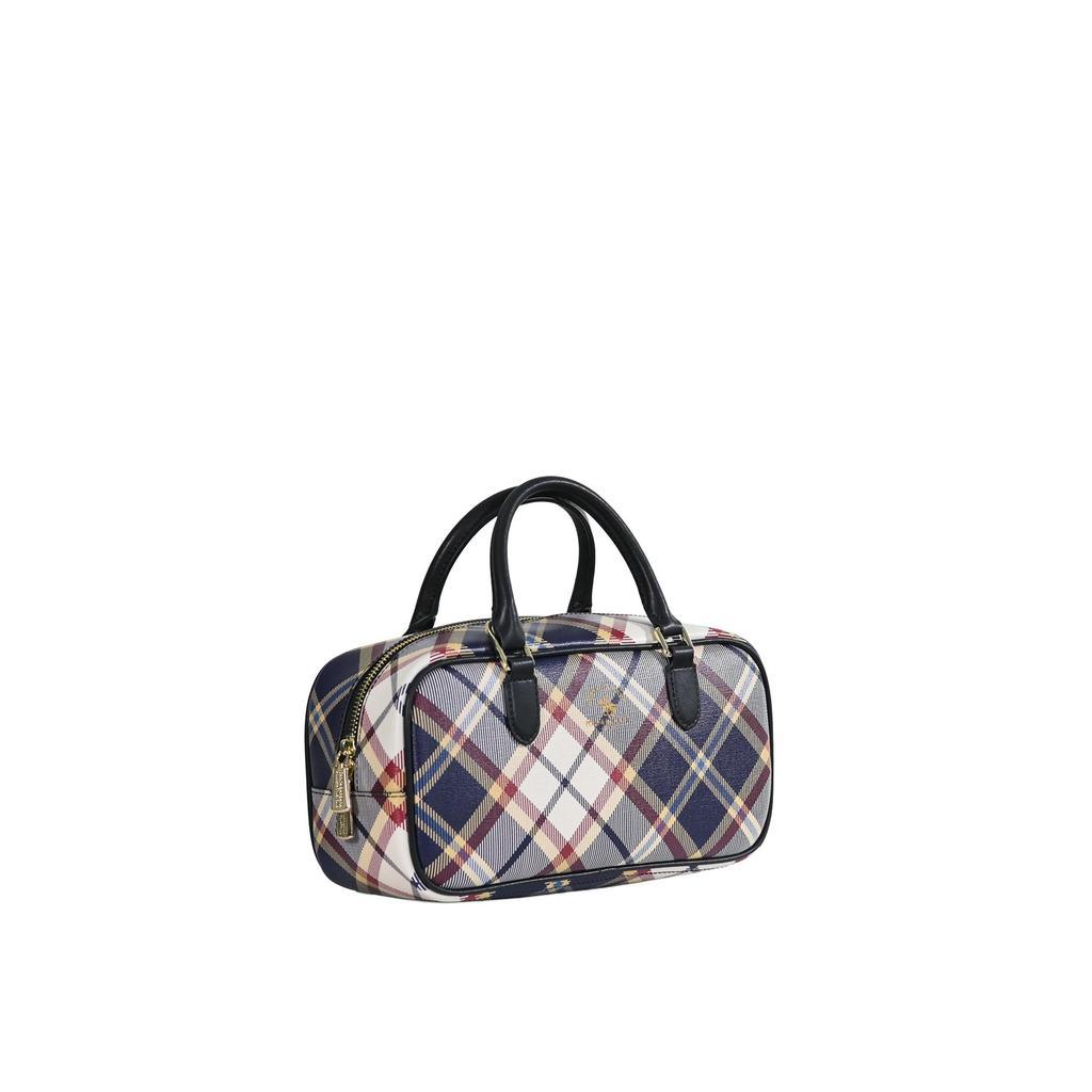 CHECKER Monogram Top Handle Bag