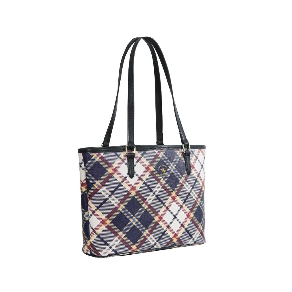 CHECKER Monogram Shopper Bag