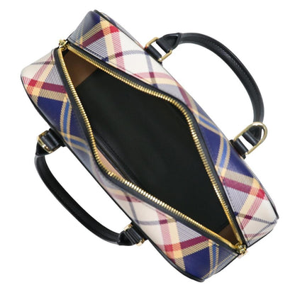 CHECKER Monogram Top Handle Bag