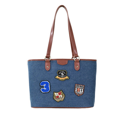 DENIM Microfiber Shoulder Bag