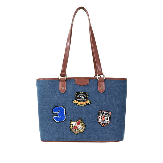 DENIM Microfiber Shoulder Bag