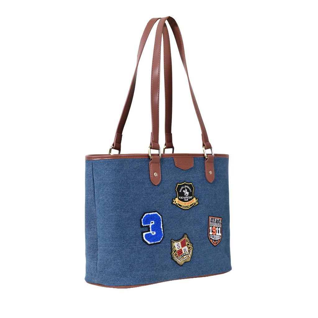 DENIM Microfiber Shoulder Bag
