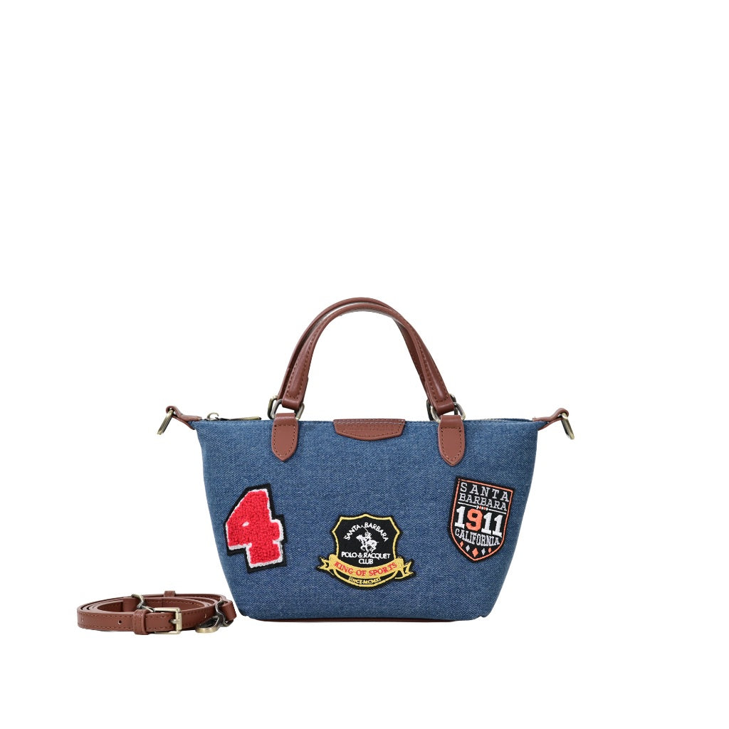 DENIM Microfiber Handle Bag