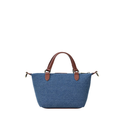 DENIM Microfiber Handle Bag