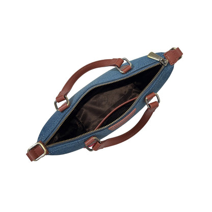 DENIM Microfiber Handle Bag