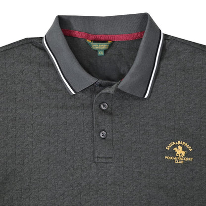 Men's Grey Polo Tee