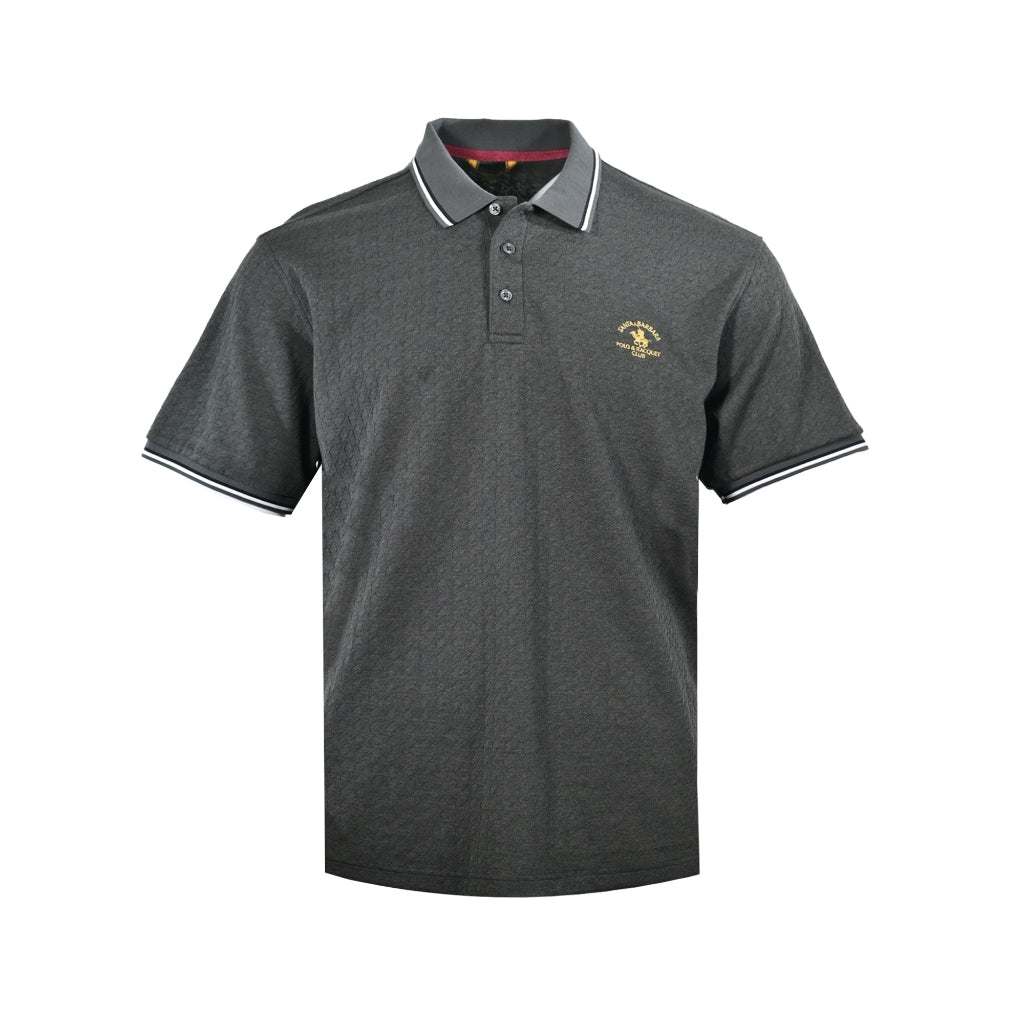 Men's Grey Polo Tee