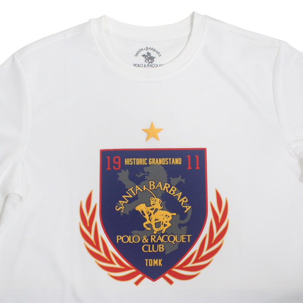 Santa Barbara Polo & Racquet Club Men's Round Neck Short Sleeve 09815-6106